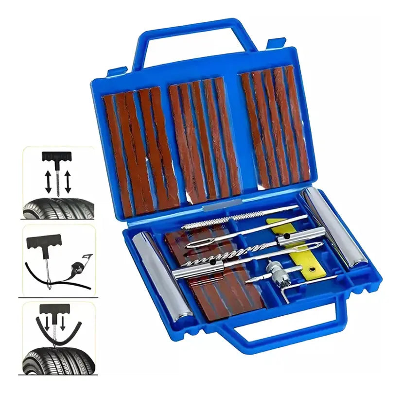 Kit Reparador de Llantas para Emergencias | Reparación Rápida en Carretera