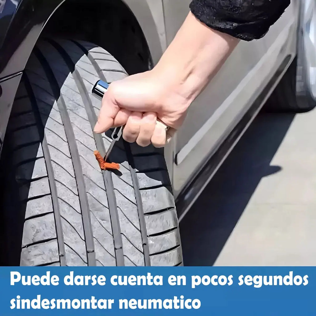 Kit Reparador de Llantas para Emergencias | Reparación Rápida en Carretera