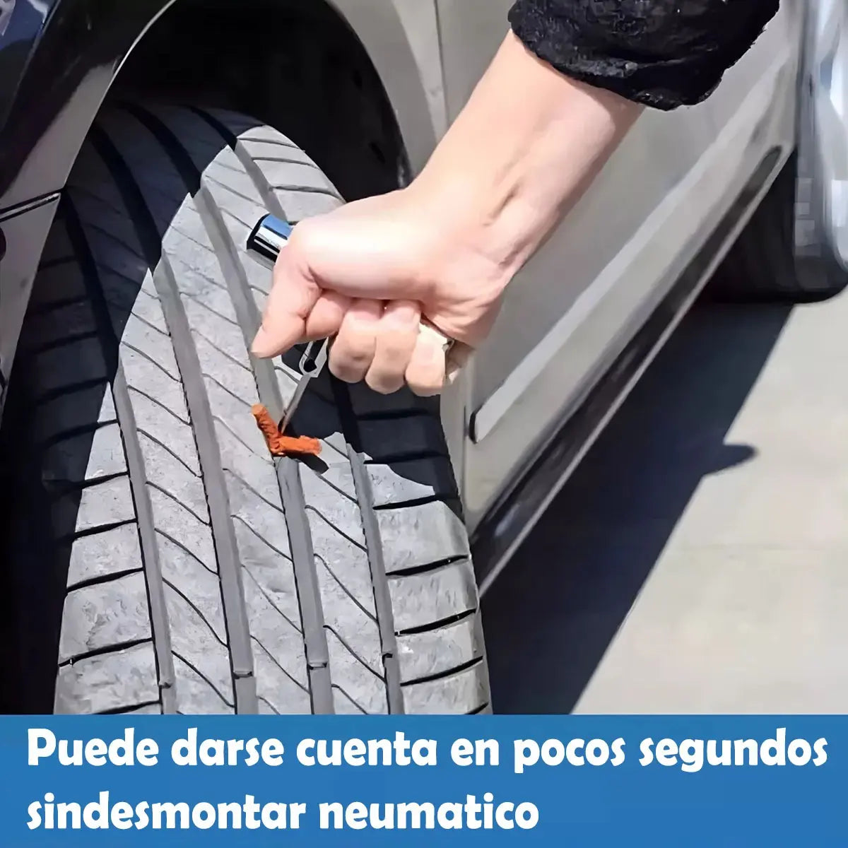 Kit Reparador de Llantas para Emergencias | Reparación Rápida en Carretera