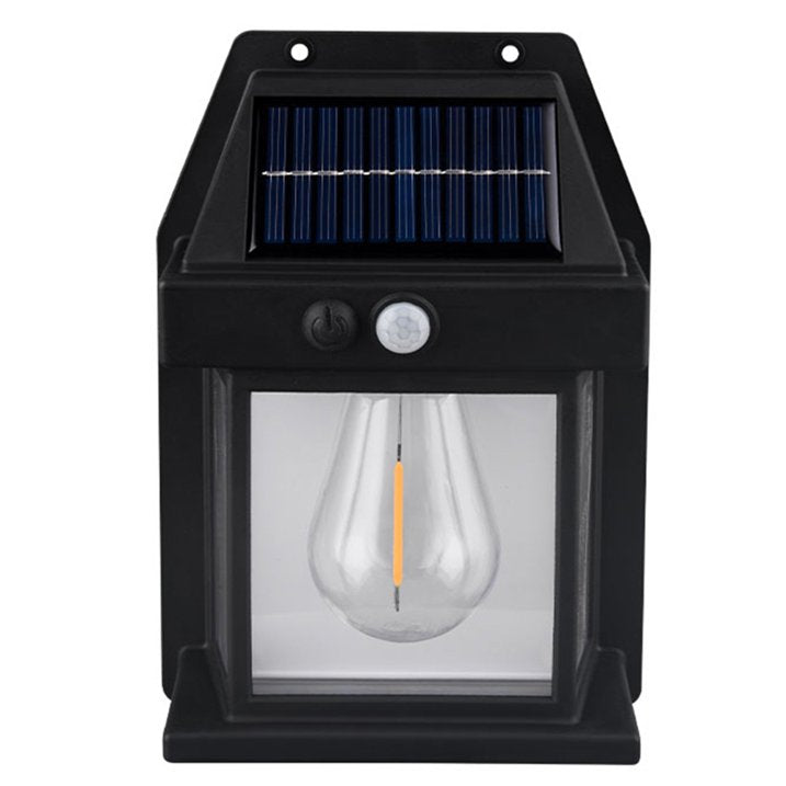 2 Lámparas Solares LED con Sensor de Movimiento | Luz Cálida